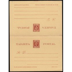 Cuba Entero Postal 38 1898 Alfonso XIII 
