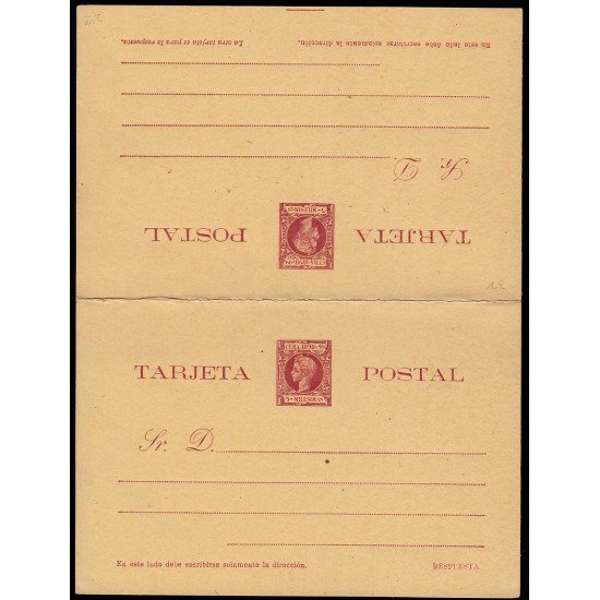Cuba Entero Postal 35 1898 Alfonso XIII Cuba Entero Postal 35 1898 Alfonso XIII