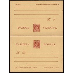 Cuba Entero Postal 38 1898 Alfonso XIII 