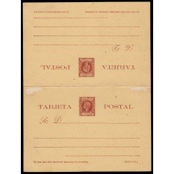 Cuba Entero Postal 38 1898 Alfonso XIII 