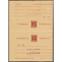 Cuba Entero Postal 38M 1898 Alfonso XIII 