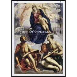Vaticano F1793 2018 Hoja 500º aniversario Jacopo Robusti Tintoretto MNH