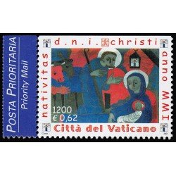 Vaticano 1248a 2001 Navidad MNH