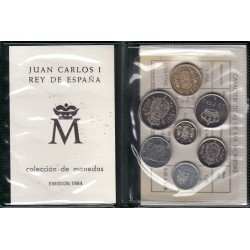 España Spain Cartera Oficial Pesetas 1984 Juan Carlos I FNMT España Spain Cartera Oficial Pesetas 1984 Juan Carlos I FNMT