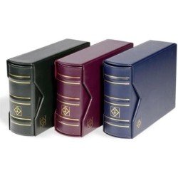 Leuchtturm 326636 Álbum para 100 FDCs o Cartas de hasta 243x133 mm, con cajetín 