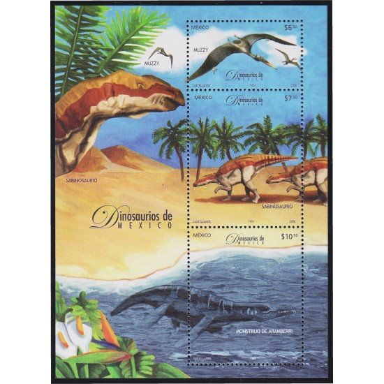 Mexico HB 65 2006 Fauna Prehistórica de Méjico MNH Mexico HB 65 2006 Fauna Prehistórica de Méjico MNH