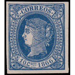Cuba 14 1866 Isabel II  MH