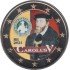 Bélgica 2021  2 € euros conmemorativos Color Monedas reinado Carlos V