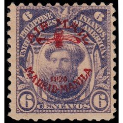 Filipinas Philippines Ad.Americana A-3 1926 Air mail Madrid-Manila