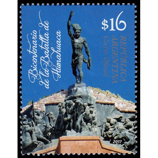Argentina 3170 2017 Bicentenario de la Batalla de Humahuaca MNH Argentina 3170 2017 Bicentenario de la Batalla de Humahuaca MNH