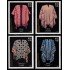 Argentina  3172/75 2017 Ponchos MNH