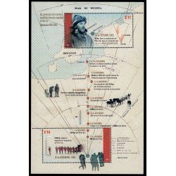 Argentina HB 143 2015 50 Aniversario 1ra Expedición terrestre al polo sur MNH