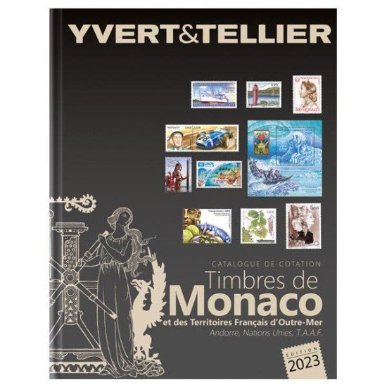 Catálogo Yvert 2023 I Bis Mónaco Territorios franceses Ultramar