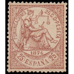 España Spain 147 1874 Alegoría de la Justicia MH