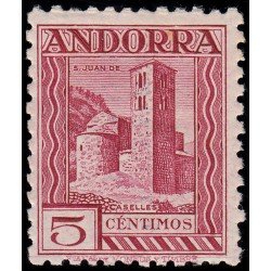 Andorra Española 16d 1929 Paisaje de Andorra MNH Andorra Española 16d 1929 Paisaje de Andorra MNH
