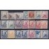 España Spain 814/31 1937/40 Cifras, Cid e Isabel 21 valores MNH
