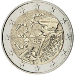 Bélgica 2022 2 € euros conmemorativos Erasmus Bélgica 2022 2 € euros conmemorativos Erasmus
