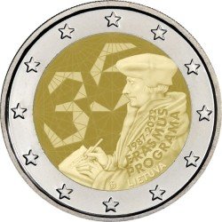 Lituania 2022 2 € euros conmemorativos Erasmus 