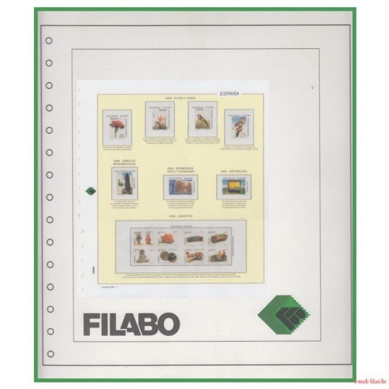 Hojas España Filabo Registro sin protectores 2012-2014 Hojas España Filabo Registro sin protectores 2012-2014