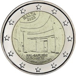 Malta 2022 2 € euros conmemorativos Saflieni Malta 2022 2 € euros conmemorativos Saflieni