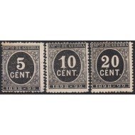 España Spain 236/39 1898 Cifras Numbers Serie corta MH España Spain 236/39 1898 Cifras Numbers Serie corta MH