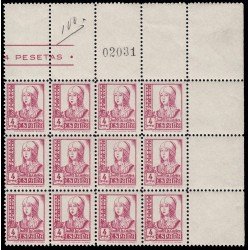 España Spain 829 1937/40 Isabel MNH