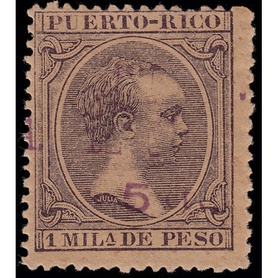 Puerto Rico Impuesto de guerra 1898 10 Alfonso XII MH Puerto Rico Impuesto de guerra 1898 10 Alfonso XII MH