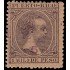 Puerto Rico Impuesto de guerra 1898 10 Alfonso XII MH