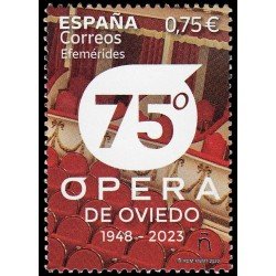 España Spain 5609 2022 Efemérides. 75 Temporada de la Ópera de Oviedo MNH España Spain 5609 2022 Efemérides. 75 Temporada de la Ópera de Oviedo MNH