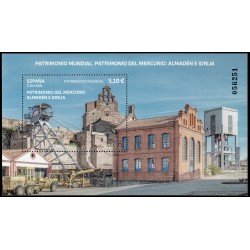 España Spain 5613 2022 Patrimonio Mundial. Patrimonio del Mercurio. Almadén e Idrija. MNH