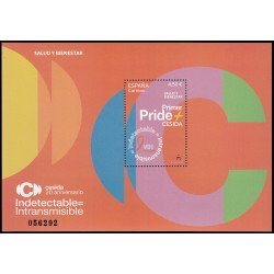 España Spain 5625 2022 Salud y Bienestar. VIH Indetectable. Intransmisible MNH