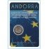 Andorra 2022 Cartera Oficial Coin Card Moneda 2 € conm 10 Av. Acuerdo EU 