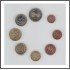 Finlandia 1999 Emisión monedas Sistema monetario euro € Tira 