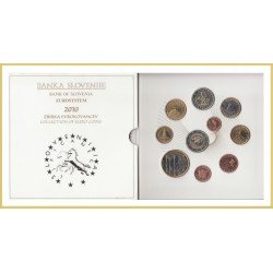 Eslovenia 2010 Cartera Oficial Monedas € euros + 2 € conm. + 3 € conm. Eslovenia 2010 Cartera Oficial Monedas € euros + 2 € conm. + 3 € conm.