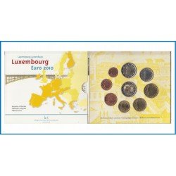 Luxemburgo 2010 Euro Set Cartera Oficial euro € Arquitectura Industrial 