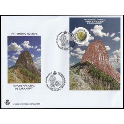España Spain 5555 2022 Patrimonio Mundial Parque Nacional de Garajonay SPD Sobre Primer Día España Spain 5555 2022 Patrimonio Mundial Parque Nacional de Garajonay SPD Sobre Primer Día
