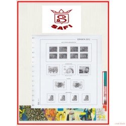 Safi Hojas España 2006 Ilustrado en blanco y negro sin protector Safi Hojas España 2006 Ilustrado en blanco y negro sin protector