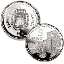 España Spain 2010 5 euros Capitales de provincia Almeria Plata Ag