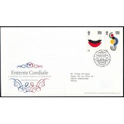 Gran Bretaña 2546/47 2004 SPD FDC Centenario del Entente Cordiale Sobre primer día Gran Bretaña 2546/47 2004 SPD FDC Centenario del Entente Cordiale Sobre primer día