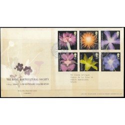 Gran Bretaña 2559/64 2004 SPD FDC Bicentenario Real Sociedad de Horticultura Sobre primer día Gran Bretaña 2559/64 2004 SPD FDC Bicentenario Real Sociedad de Horticultura Sobre primer día