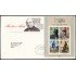 Gran Bretaña HB 2 1979 SPD FDC 100 Años Fallecimiento de Rowland Hill Sobre primer día