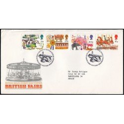 Gran Bretaña 1104/07 1983 SPD FDC Ferias Británicas Sobre primer día Gran Bretaña 1104/07 1983 SPD FDC Ferias Británicas Sobre primer día