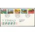 Gran Bretaña 1231/35 1986 SPD FDC Deportes Juegos de la Commonwealth Edimburgo Sobre primer día