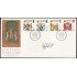 Gran Bretaña 1274/77 1987 SPD FDC Heráldica Sobre primer día