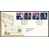 Gran Bretaña 1315/18 1988 SPD FDC Bicentenario de Australia Sobre primer día