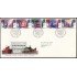 Gran Bretaña 1358/62 1988 SPD FDC Navidad Sobre primer día