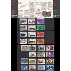 Gran Bretaña Año 1975 completo en carpeta oficial MNH