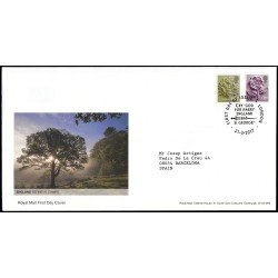 Gran Bretaña 4426/33 (de la serie) 2017 SPD FDC Serie Regional Inglaterra Sobre primer día London Gran Bretaña 4426/33 (de la serie) 2017 SPD FDC Serie Regional Inglaterra Sobre primer día London