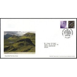 Gran Bretaña 4426/33 (de la serie) 2017 SPD FDC Serie Regional Escocia Sobre primer día Edimburgo Gran Bretaña 4426/33 (de la serie) 2017 SPD FDC Serie Regional Escocia Sobre primer día Edimburgo
