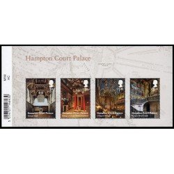 Gran Bretaña 4658/61 F4658 2018 Patrimonio Castillo de Hampton Court Hoja MNH